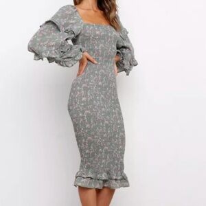 Petal & Pup Long Sleeve Floral Dress